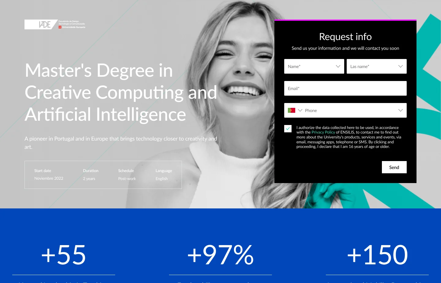 IADE Screenshot Home