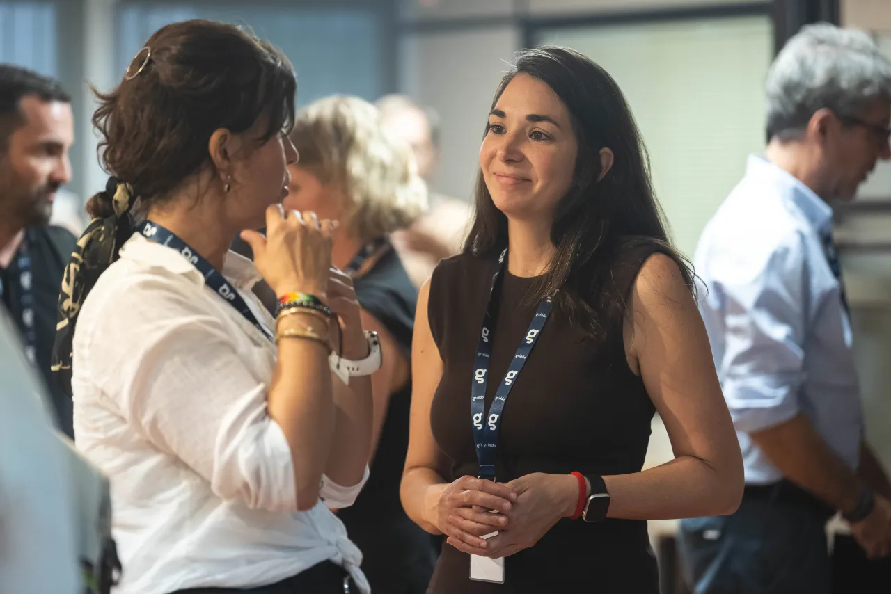 Momento de networking en el evento de Barcelona